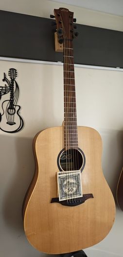 LaG Tramontane T70D-HIT Acoustic Guitar Solid Top