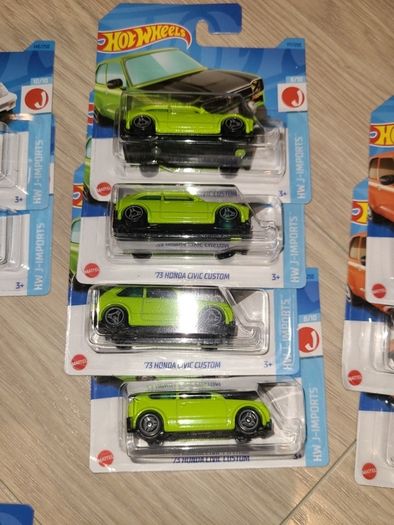 24 Japanese hotwheels