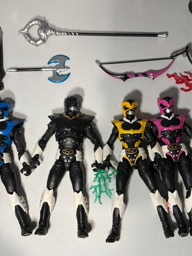 Power Rangers Lightning Collection In Space Psycho Rangers Figure Set