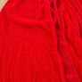 Red Velour Cape size 6-8 years Image 2