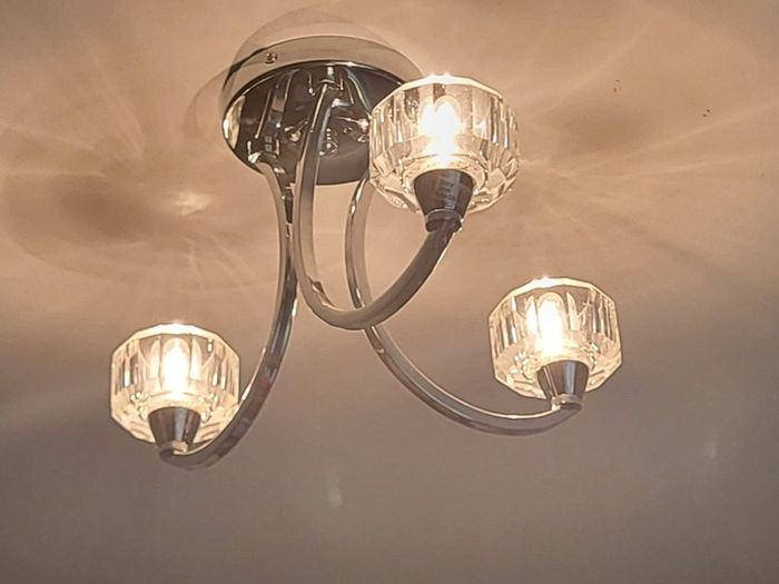 Chrome Ceiling light