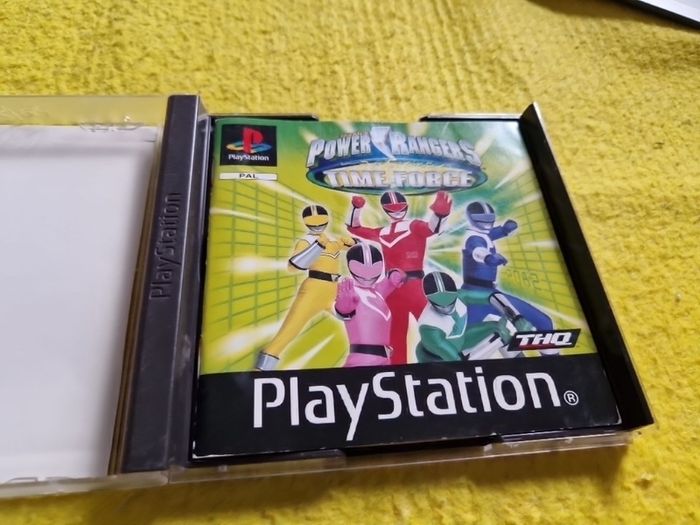 Power Rangers Time Force PlayStation1 Ps1 PlayStation2 Ps2 Games Original