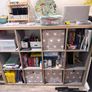 4 x 3 Cube Storage Unit Grey Finish Image 2