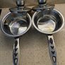 stainless steel saucepans featuring "Thermo Control" knobs on the lids Image 2