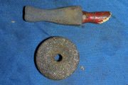 Farmers scythe/Reap Hook side Stone plus sharpening stone