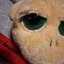 Turtle soft toy with large green eyes Image 2