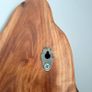 Large Live Edge Wood Wall Mirror With Shelf Image 3