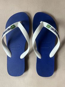 Havaianas blue and white Flip Flops