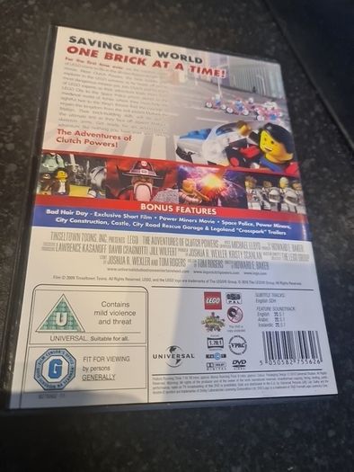 Lego The Adventures of Clutch Powers DVD