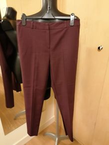 Women's Trousers Wine Size 12