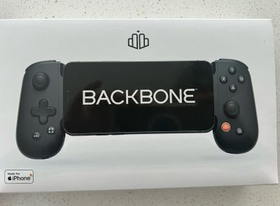 Backbone for iPhone  gaming controller and travel case
