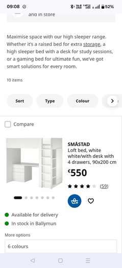 open wardrobe