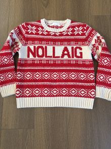 Leigh tucker Nollaig Jumper age 9-10