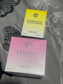 Versace Yellow Diamond 30ml and Versace Bright Crystal perfumes new sealed