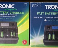2 x Battery Chargers plus Rechargeable Batteries for Sale.