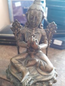 19ct bronze Buddha