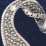 marcasite,vintage silver Image 3
