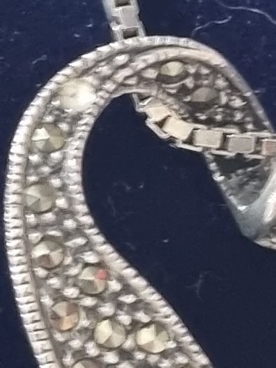 marcasite,vintage silver