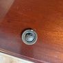 Vintage Mahogany Display Cabinet/ Wall Unit with Built-in Light Image 2