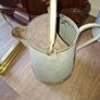 Beautiful Large Old Galvanized Steel Water Carrying or Bath-Filling Can c1930s Postage Available or Collection Image 6