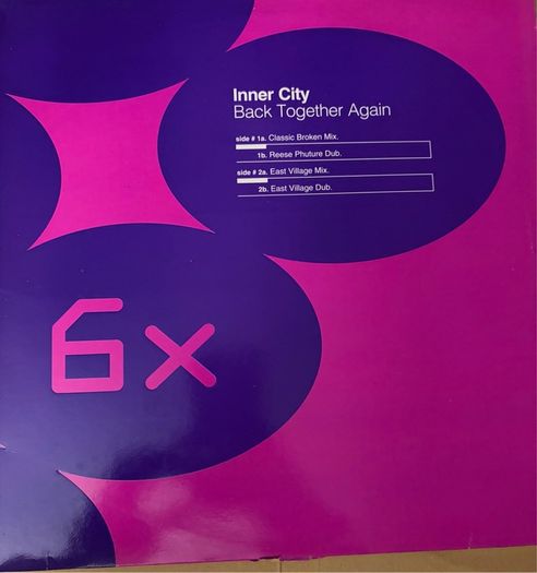 Inner City Back Together Again 1993 UK 12inch Vinyl