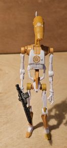 Star Wars Battle Droid Officer 6" Scale Black Series As New Out Of Pack