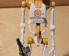 Star Wars Battle Droid Officer 6" Scale Black Series As New Out Of Pack