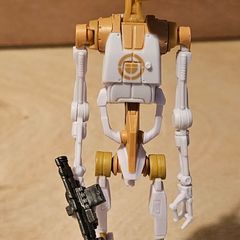 Star Wars Battle Droid Officer 6" Scale Black Series As New Out Of Pack