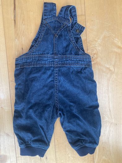Polarn O Pyret Baby 56 cm denim dungarees up to 3 minths
