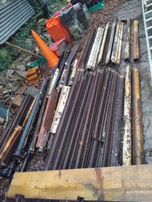 cast iron gutters