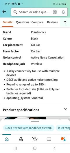 Plantronics Savi W8220-M