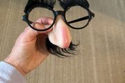 Halloween accessories- glasses and nose