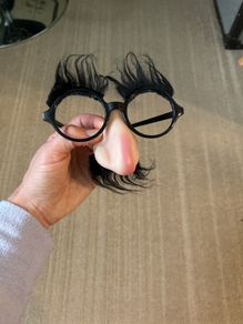 Halloween accessories- glasses and nose