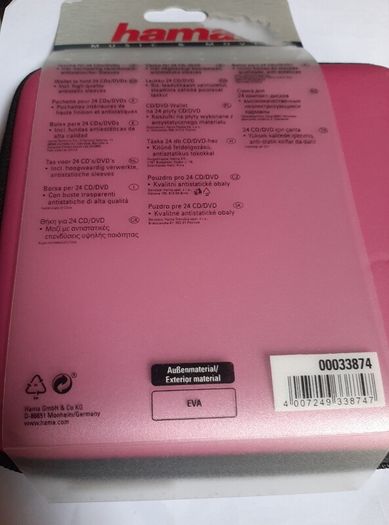 New cd case