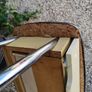 Vintage Formica Mid Century 50s Side Table Original Image 4