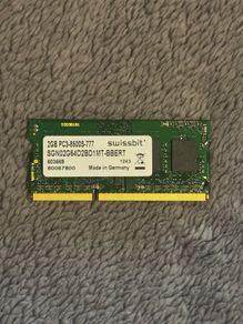 Laptop Ram 2gb Pc8500 Ddr3 1066mhz 204 Pin