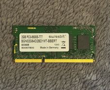 Laptop Ram 2gb Pc8500 Ddr3 1066mhz 204 Pin