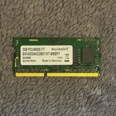 Laptop Ram 2gb Pc8500 Ddr3 1066mhz 204 Pin