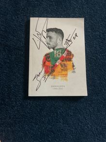 Autographed Premier League match programme