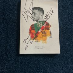 Autographed Premier League match programme