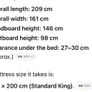 IKEA KING BED FRAME(does not include mattress) Image 7