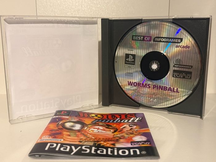 Worms Pinball Ps1