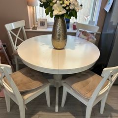Dining table and chairs