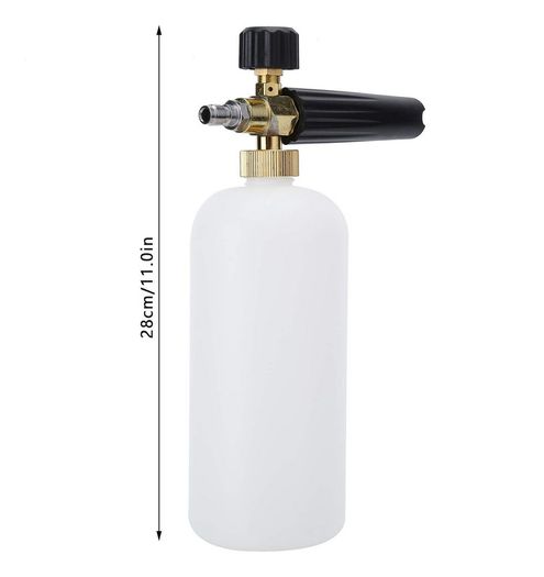 Snow Foam Lance, High Pressure Foam Lance Foam Sprayer Bottle Can Spray Tool for Pressure Washer, Car Cleaning