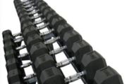 5-25 kg Hex Rubber Dumbells Pack