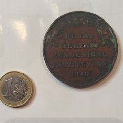Royal Belfast Academical Institution Bronze Medal 1810