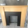 fireplace and black base  with fire for sale  , USED Image 5