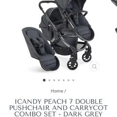 double buggy good condition selling it cause don't have enough space