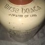 Vintage Whiskey Crock from Locke's Kilbeggan Distillery Westmeath, Uisge Beatha meaning "water of life", Postage available or Collection Image 3