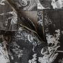Ladies Moschino Printed Denim Skirt Waist 26" Image 4